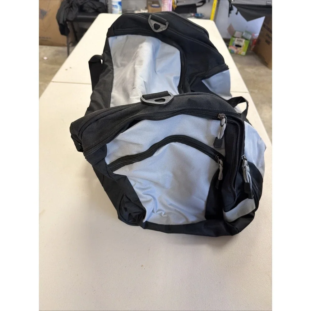 Calpak Duffle Bag Carry On Luggage Gray Black